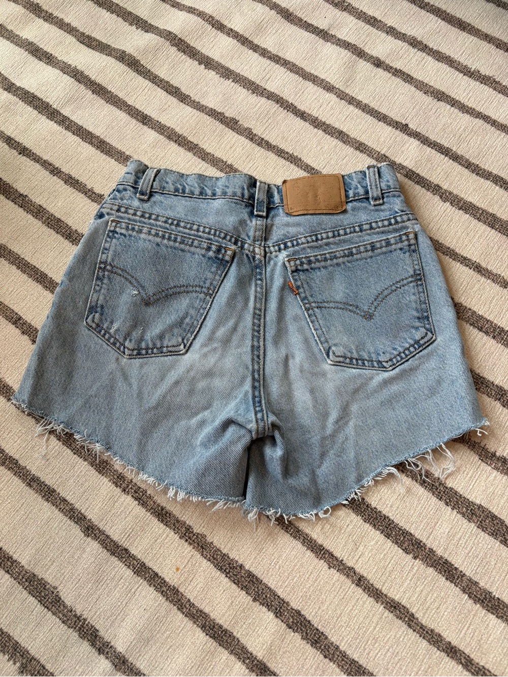 Vintage Levi’s Orange Tab Student Fit High Rise Cutoff Shorts